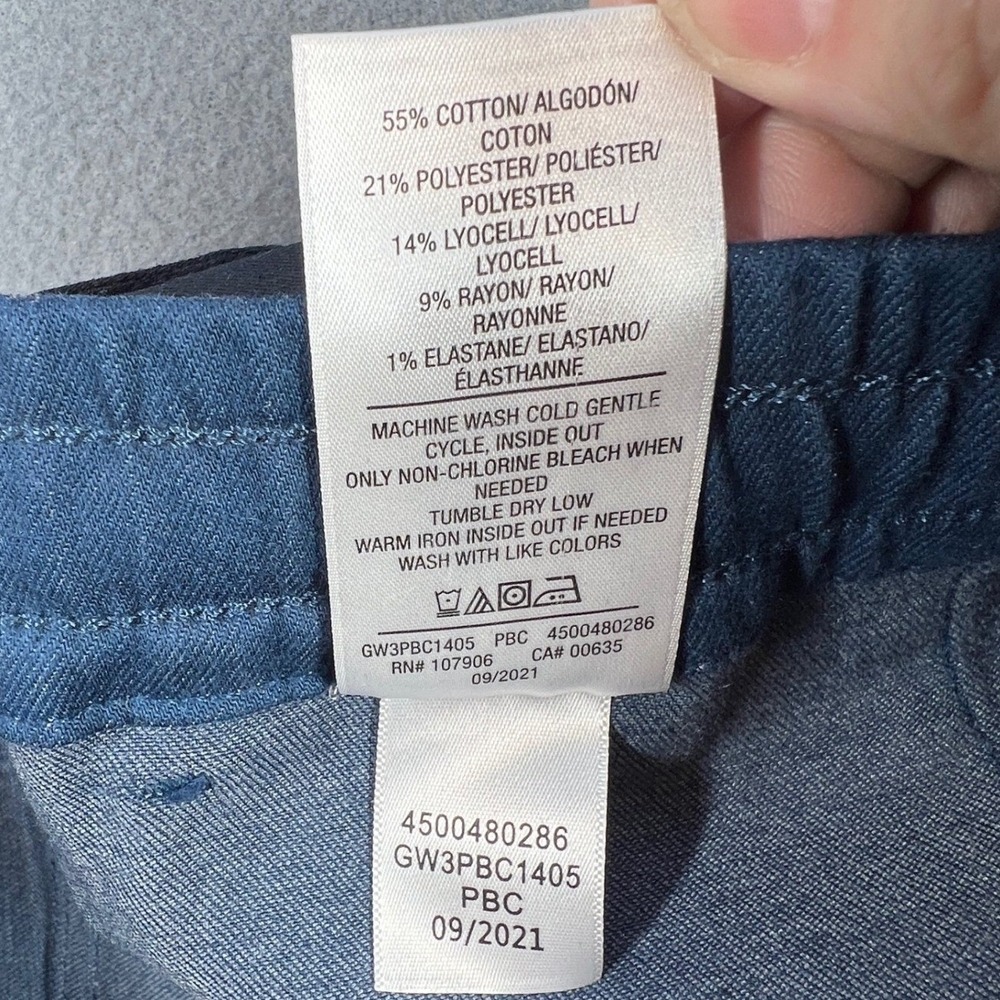 Hudson Blue Coated Ankle Zip Drawstring Jogger Pants Women Large - Picture 7 of 9